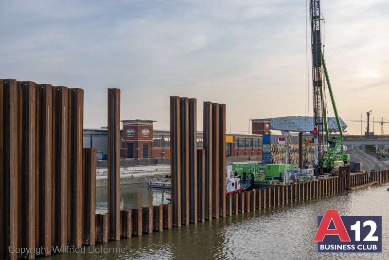 Fotoalbum - Bezoek aan de Oosterweelwerken met Flandria - A12 Business Club - Evenement