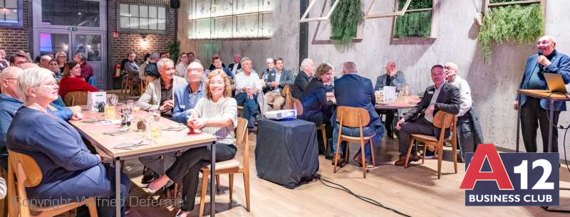 Fotoalbum - Eindejaarsbuffet met lezing over humor en de Antwerpse taal - A12 Business Club - Evenement