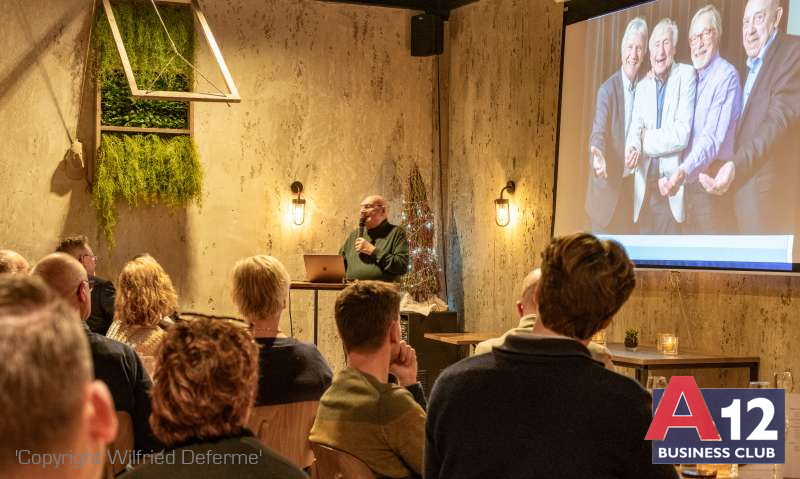 Fotoalbum - Eindejaarsbuffet met lezing over humor en de Antwerpse taal - A12 Business Club - Evenement