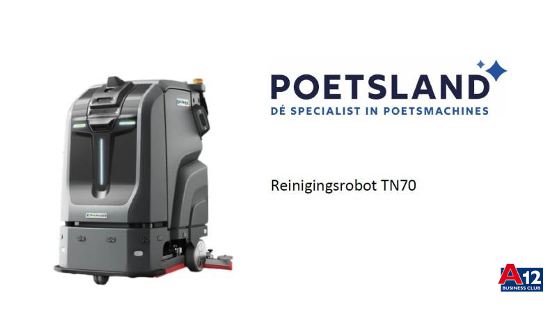Poetsland introduceert de robot, die schoonmaakt zonder morren...